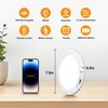 Rechargeable Motion Sensor Ceiling Light, No Wiring Closet Light Battery