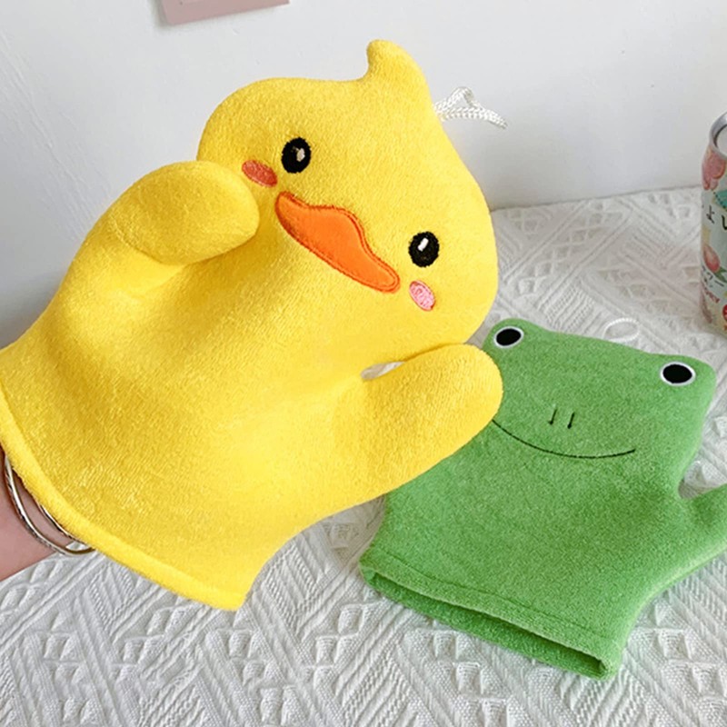 2pcs Body Sponge Shower Sponge Children Body Wash Brush Massage