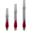 L-style L-Shaft Lock Straight Twotone Black Clear Red Display Length