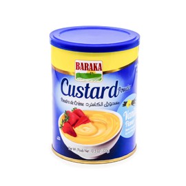 Baraka's Custard Powder, Vanilla Flavor. (300g)