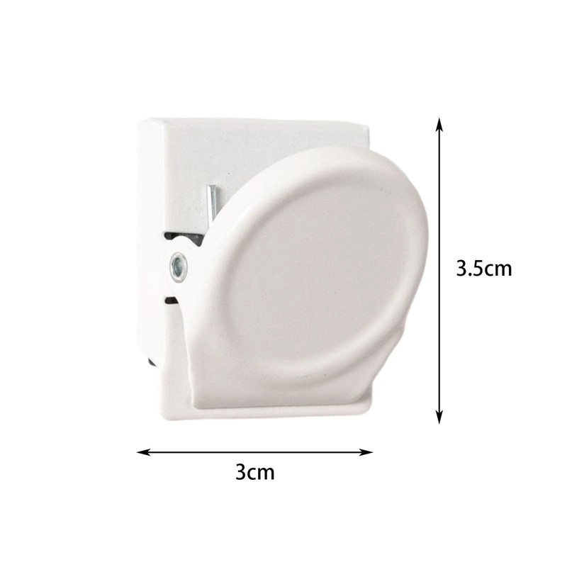 DWUENT 6pcs Magnetic Clips - Whiteboard Magnets & Fridge Magnets