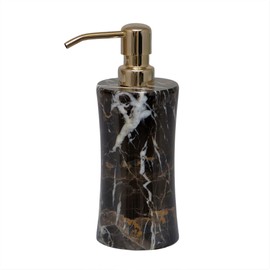 Luxurious Marble Soap Dispenser – Hand Carved, Polished Modern Hand Wash Dispenser – Durable & Functional Stone Soap Dispenser - Multipurpose Home Interiors Decor - One-of-a-Kind Decorative Objects