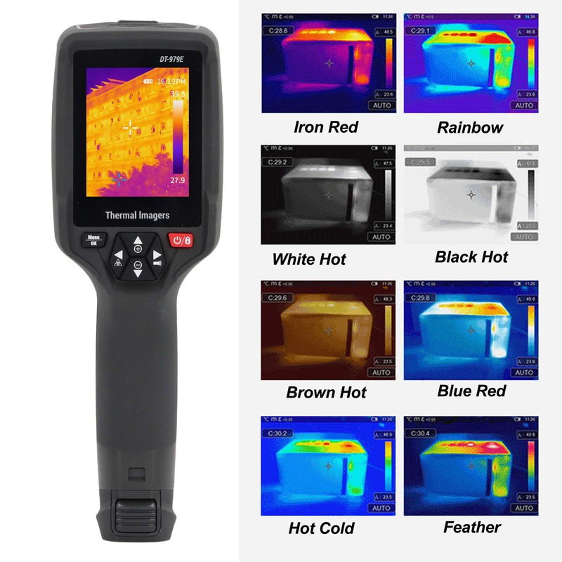 Infrared Thermal Imager High Accuracy 2.8 Inch LCD Display Handheld