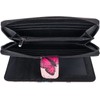styleBREAKER 02040156 Women's Purse with Colourful Butterfly Pattern, Vintage Design,