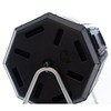 FCMP Outdoor IM4000-WK 37 Gallon Plastic Dual Chamber Tumbling Composter