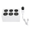 Essential Oil Heater Constant Temperature 6 Compartment Massage Oil Warmer
