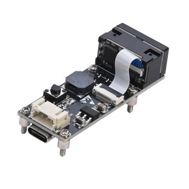 WatangTech Barcode Scanner Reader - High-Speed 1D/2D QR Code Scanner with USB Type-C & UART, 360° Recognition, Low-Light Support