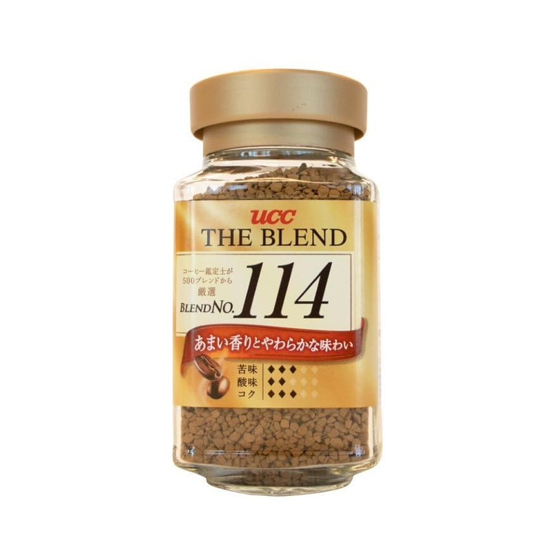 UCC The Blend 114 Instant Coffee, Instant Black Coffee, Smooth