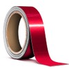 VViViD Gloss Metallic Red Air-Release Adhesive Vinyl Pinstripe Tape Roll