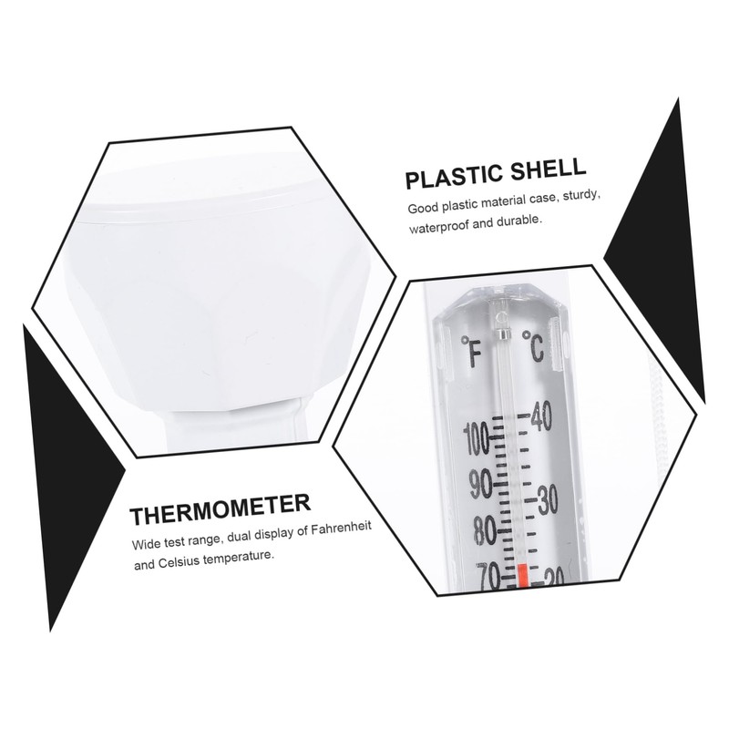 SHOWERORO Swimming Pool Thermometer Floating Water Temperature Gauge Digital Thermometer