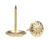 sourcing map Upholstery Nails 16 mm Head Diameter Antique Gold