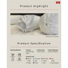Flew Eco Luxury Bolster Pillow Cover Bolster Pillow Case Soft