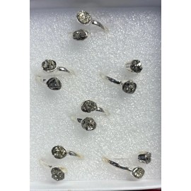 Unbranded Pyrite thumb ring sterling silver size 9