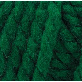 Estako Cozy Thick & Quick Yarn 20% Wool 80% Acrylic Soft Super Bulky Weight #6 Knitting and Crocheting Yarn 3.52 oz (100gr) 65 yds (60 m) (54130-Dark Green)