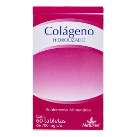 Colágeno Hidrolizado 700 Mg Naturex C/60 Tabletas