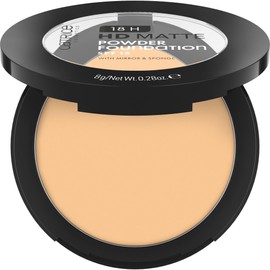 Catrice Catrice 18H HD Matte Powder Foundation, Nr. 030W, Nude, langanhaltend, mattierend, matt, f1r unreine Haut, vegan, ?lfrei, UVA- und UVB-Filter + SPF 15, ohne Parf1m, 1er Pack (8g)