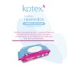 Kotex Toallitas Húmedas para Higiéne Íntima, 1 paquete con 56