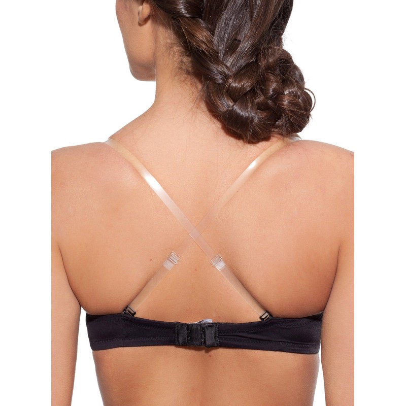 Selene Mariel Balconette Bra, black