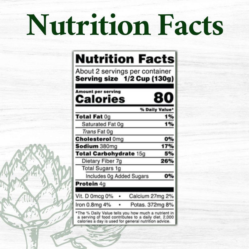 Roland Foods Medium Artichoke Bottoms, 13.75 Ounce Can, Pack of