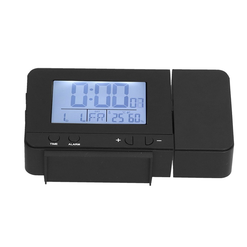 180° Rotation Projection Alarm Clock USB Powered LED Digital Clock