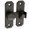 2 x Black 304 Stainless Steel 180 Degree Gate Latch