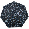 Knirps Slim Duomatic Paint Drops Pocket Umbrella - Blue