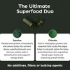 Certified Organic Spirulina & Chlorella Capsules | 1000 mg per