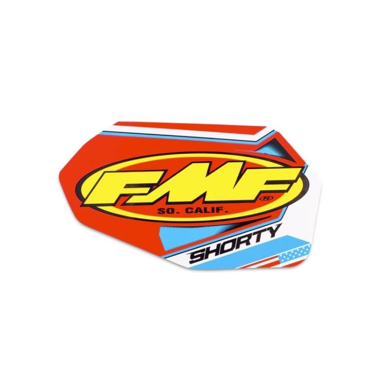 Replacement Vinyl Decal Compatible with FMF Shorty Exhaust 014845, Left/Right