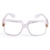 Newbee Fashion - Gafas de DJ de los 80 Old