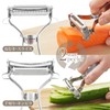 Shimomura Industrial Verdun Fine Double Peeler, 7.9 Inches (200 mm),