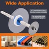 Meaowera Pipe Cutting Tool, 360°Rotating Pipe Cutters for PVC, Wood,