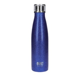 BUILT Perfect Seal 500 ml Insulated Water Bottle, Blue