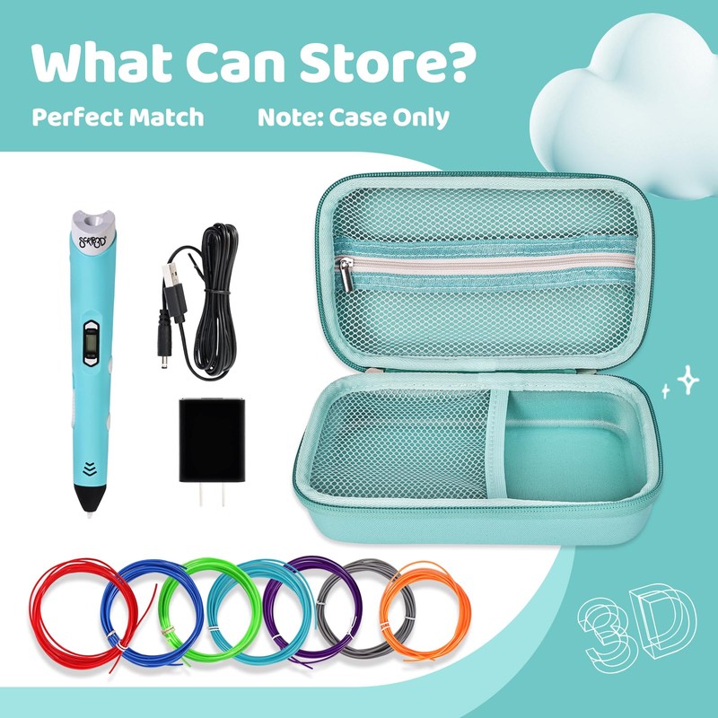 Case Compatible with 3Doodler Start+ Essentials for 3D Pen Set