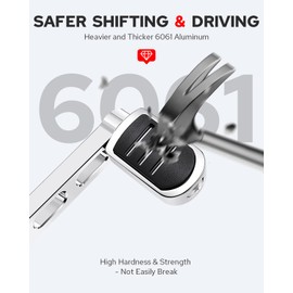 Benlari Heel Toe Shifter Lever Pegs, CNC Shift Lever Peg Fit for Harley Touring Electra Glide Street Road Glide Road King 1988-later, FL Softail 1986-later, Tri Glide Trikes 2008-later, Chrome