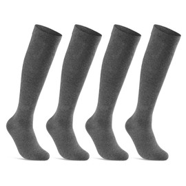 Sockenkauf24 41900 Support Stockings Travel Stockings Compression Stockings for Men and Women 1, 2, 4 Pairs -