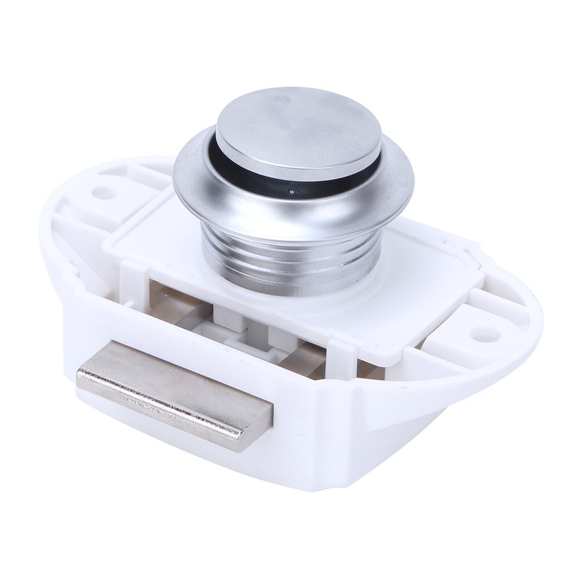 Pearl Chromium Keyless Push Pull Push Lock for RV /