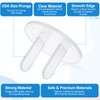 240 Pcs Outlet Covers Bulk Proofing Plug Covers for Electrical