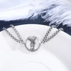 St Michael Bracelet for Men 925 Sterling Silver Archangel Michael