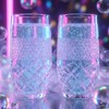 GYRUT 14oz Highball Glasses[Set of 4] Elegant Drinking Glasses for