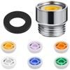 7-Piece Water Saving Shower Kit - Adjustable Flow Restrictor (4,