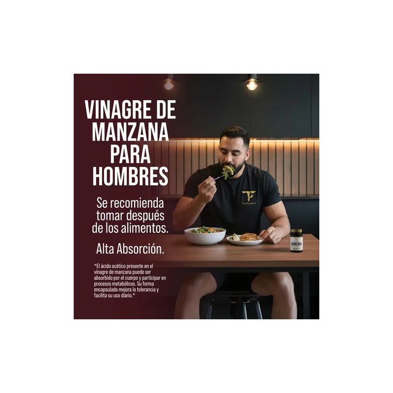Vinagre de Manzana Tawr Elements en Cápsulas para Digestión y