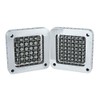 2 PK Replacement Cutting Frame Plate Blade 3-Hole 3/8" &