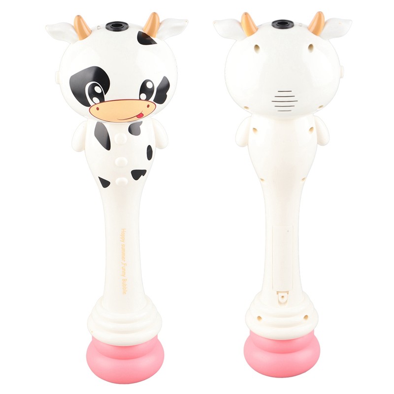 Bubble Blower Wand Boys Girls Toddlers Electronic Bubble Blowing Toy
