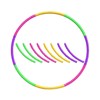KEMUZ Children's Hula Hoop, Coloured Plastic Hoop, Hoop for Dance