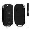 3 Button Remote Key Casing, Car Key Flip Key Remote