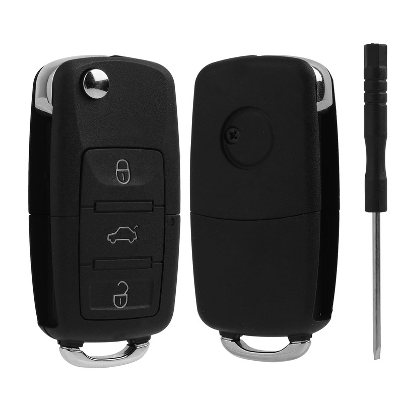 3 Button Remote Key Casing, Car Key Flip Key Remote