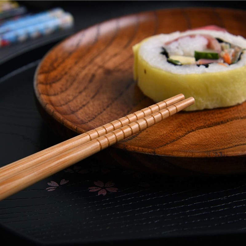 Chopsticks, 5 Pairs Chopsticks, Japanese Chopsticks, Sushi Sticks, Bamboo Chopsticks,