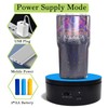 YVV Motorized Rotating Display Stand,Turner Cup Platform for Epoxy Glitter