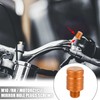 X AUTOHAUX 2pcs M10x1.25 Motorcycle Right Side Mirror Hole Plugs