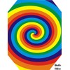 Spiral Wood Wind Spinner - Made in USA